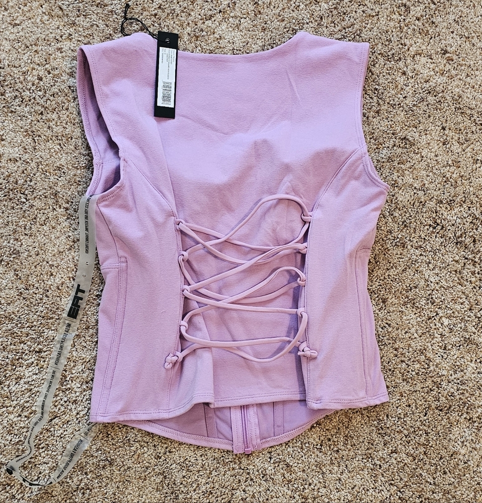 TA3 Corsety Square Neck Corset Top Med NWT Retail $120 SOLD OUT - Picture 11 of 11